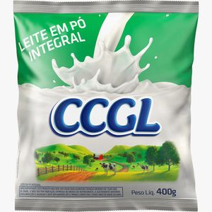 Leite Em Pó Ccgl Integral 400g