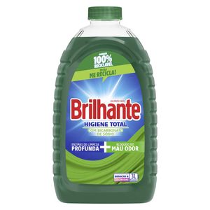 Lava Roupas Líquido Brilhante Higiene Total 3l