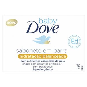 Sabonete Infantil Dove Baby Hidratação Balanceada 75g