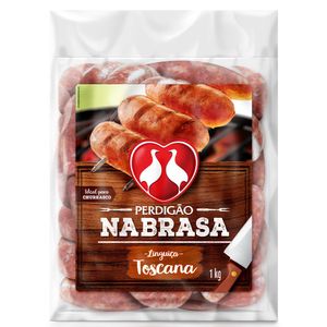 LINGUIÇA, TOSCANA, PERDIGÃO, NA, BRASA, 1KG