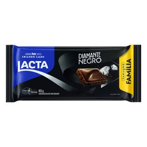 Chocolate Lacta Tamanho Família Diamante Negro 165g