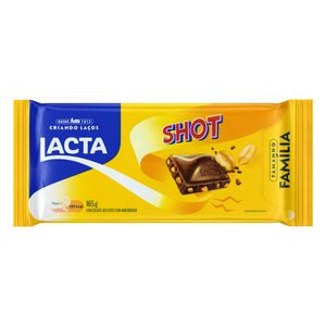 Chocolate Lacta Tamanho Família Shot 165g