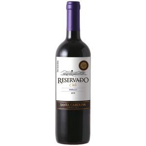 Vinho Chile Santa Carolina Reservado Merlot 750ml