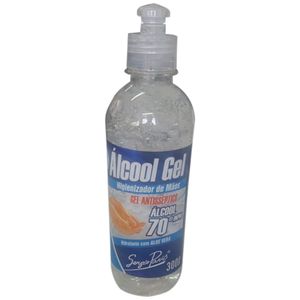 Álcool Gel 70º Inpm Sergio Paris Higienizador De Mãos 300g