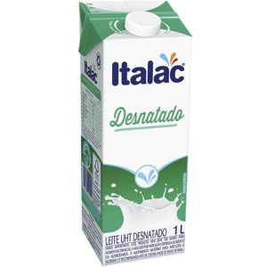 Leite Uht Italac Desnatado 1l