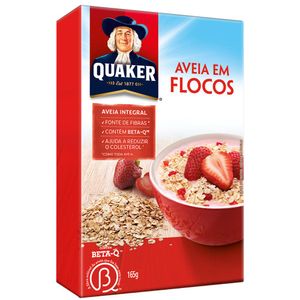 Aveia Quaker Flocos 165g