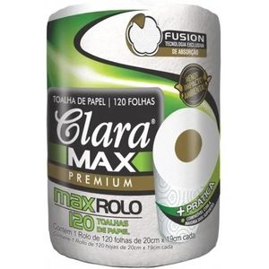 Toalha Papel Clara Max Premium 120 Folhas