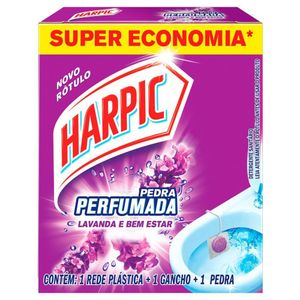 Detergente Sanitário Harpic Pedra Lavanda E Bem 20g