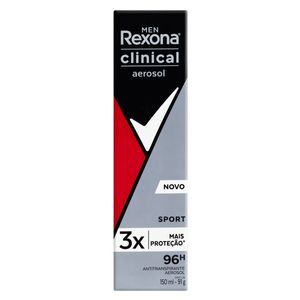 Desodorante Rexona Clinical Aerosol Sport 150ml