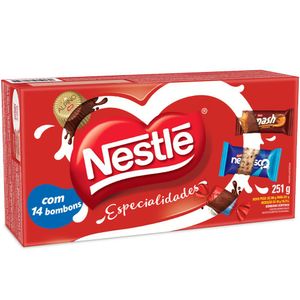 Bombom Nestlé Especialidades Sortidos 251g