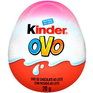 Ovo De Chocolate Ao Leite Kinder Meninas T1 20g