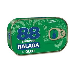 Sardinha 88 Ralada Em Óleo 110g