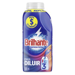 Lava Roupas Líquida Brilhante Concentrado 500ml