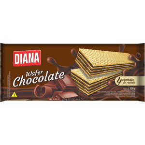 Wafer Diana Sabor Chocolate 100g