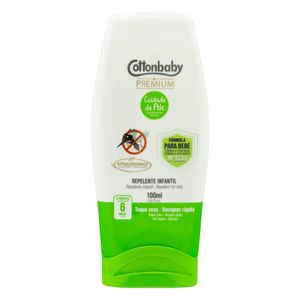 Repelente Cottonbaby Premium Cuidado Da Pele 100ml