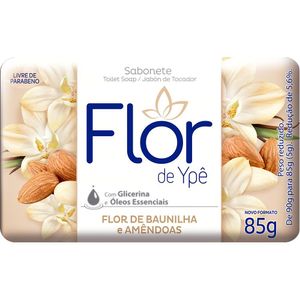 Sabonete Flor De Ype Baunilha E Amêndoas 85g