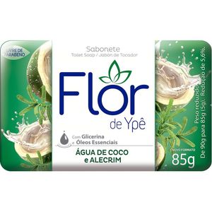 Sabonete Flor De Ype Água Coco/Alecrim 85g