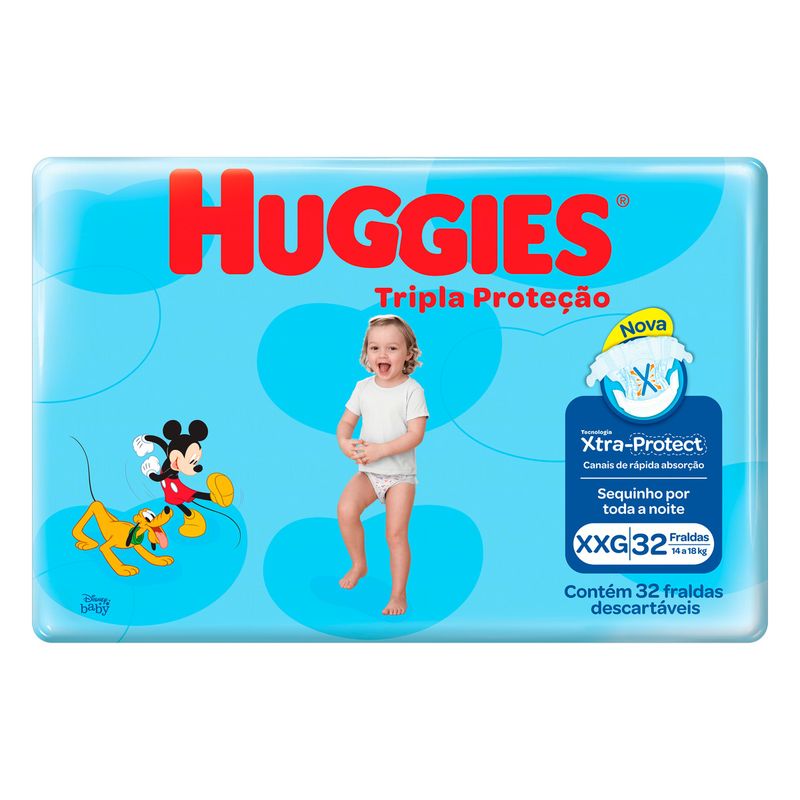 FRALDA-HUGGIES-TR-PROT-MEGA-XXG-C32