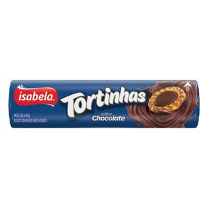 Biscoito Recheio De Chocolate Isabela Tortinhas 140g