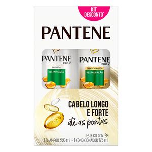 Shampoo 350ml + Condicionador 175ml Pantene Restauração