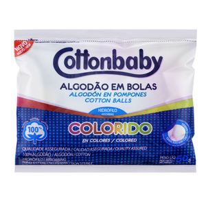 Algodão Cottonbaby Bolas Colorido 50g