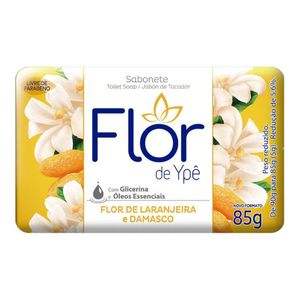 Sabonete Flor De Ypê Laranja/Damasco 85g