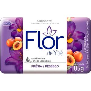 Sabonete Flor De Ype Suave 85g Fresia/Pessego