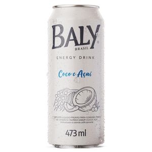 Bebida Energético Baly Coco E Açaí Lata 473ml