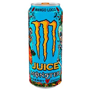 Bebida Energética Monster Mango Loco Lata 473ml