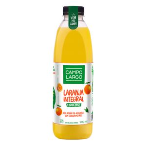 Suco Campo Largo Integral De Laranja 900ml