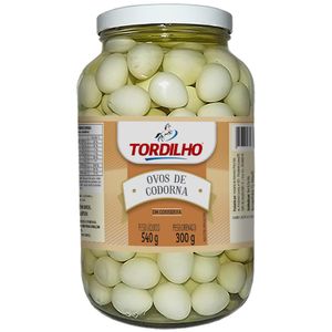 Ovo De Codorna Tordilho Em Conserva Vidro 300g