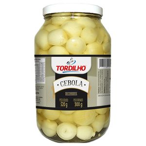 Cebola Tordilho Em Conserva Vidro 300g