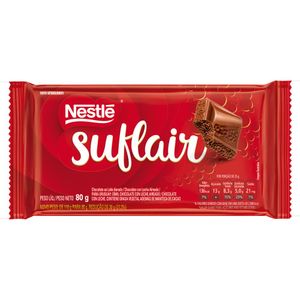 Chocolate Nestle Suflair Barra 80g Ao Leite