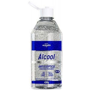 Álcool Em Gel 70% Myhealth Hidratante Para Mãos Flip-Tp 430g