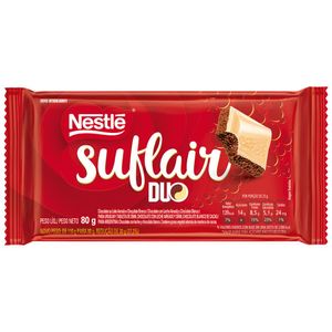 Chocolate Nestle Suflair Barra 80g Duo