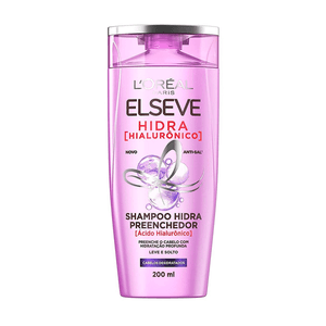 Shampo Elseve 200ml Hidra Hialurônico