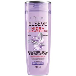 Shampo Elseve 400ml Hidra Hialurônico