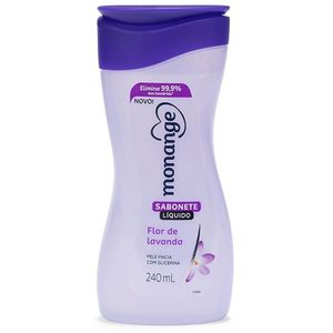 Sabonete Liquido Monange 240ml Flor De Lavanda