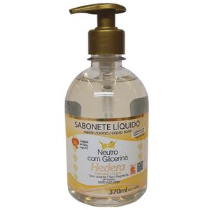 Sabonete Líquido Hedera Neutro Com Glicerina Aparelho 370ml