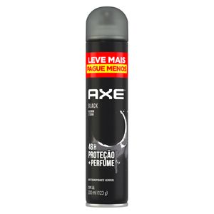 Desodorante Axe Aerossol Black 200ml Leve+Pague-