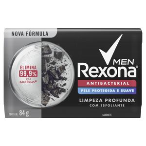 Sabonete Rexona Antibacterial Men Limpeza Profunda 84g