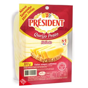 Queijo Président Prato Fatiado 300g