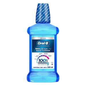 Antisséptico Bucal Oral-B 100% 500ml