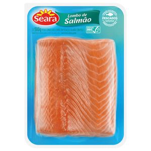 Filé Salmão Seara Com Pele Congelado 500g