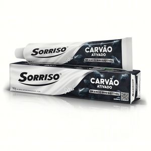 Gel Dental Sorriso Carvão Ativado 90g