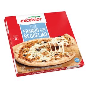 Pizza Excelsior De Frango Com Requeijão Congelada 400g