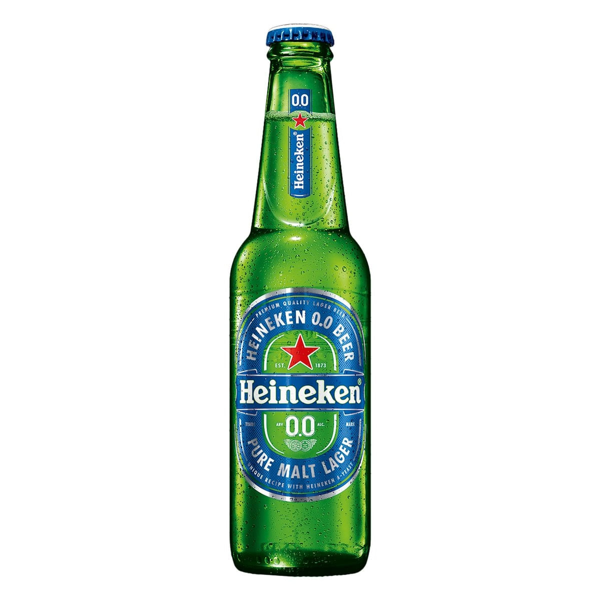 CERVEJA HEINEKEN ZERO ÁLCOOL LAGER PURO MALTE LONG NECK 330ML