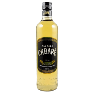 Cachaca Ouro Cabare Garrafa 700ml