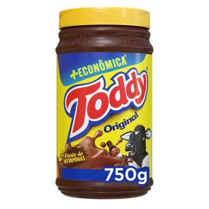 Achocolatado Em Pó Toddy Original Pote 750g +Econômica