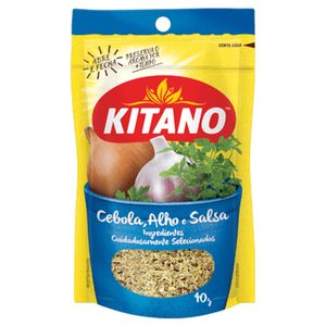 Cebola, Alho E Salsa Kitano Pouch 40g